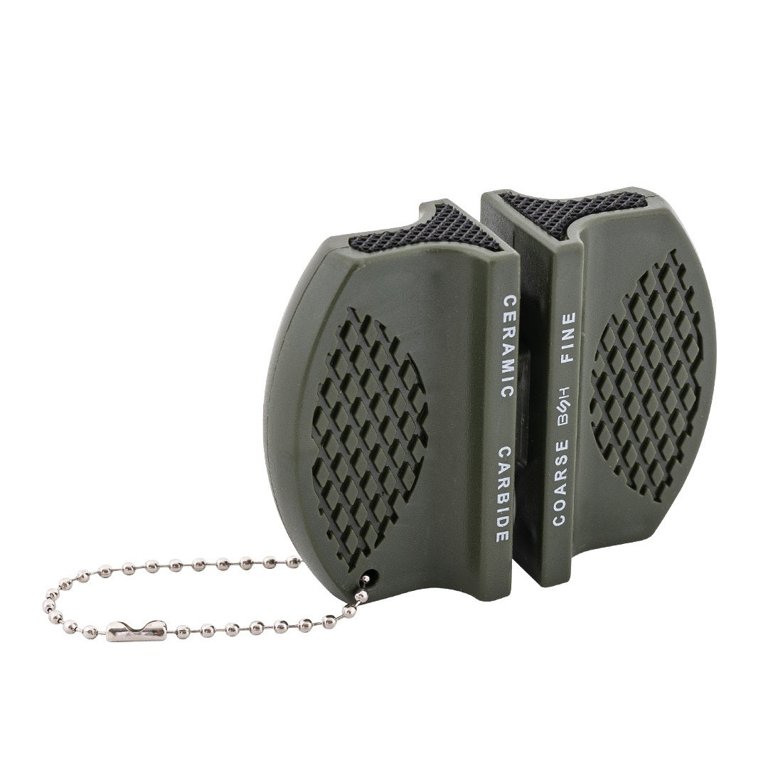 Kompaktiškas dvipusis peilių galąstuvas HEYSTONE