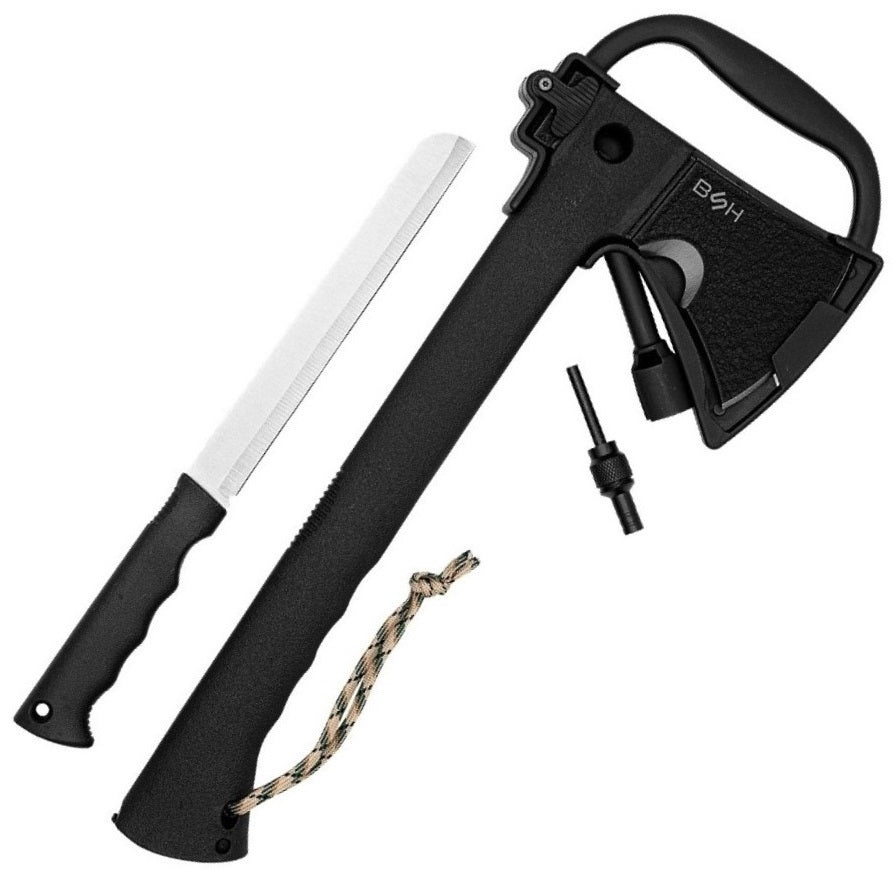 Daugiafunkcinis išgyvenimo kirvis su priedais (6 funkcijos) - BSH