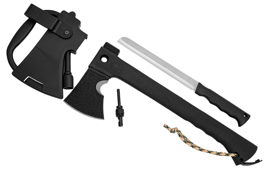 Daugiafunkcinis išgyvenimo kirvis su priedais (6 funkcijos) - BSH