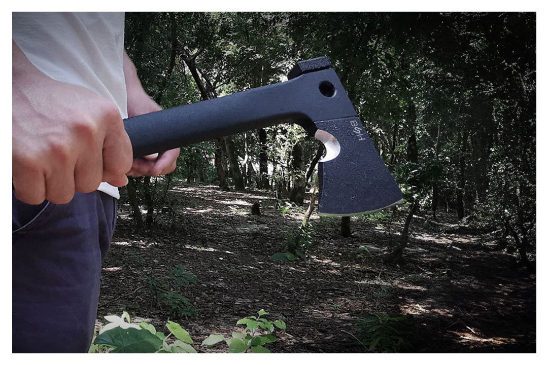 Daugiafunkcinis išgyvenimo kirvis su priedais (6 funkcijos) - BSH