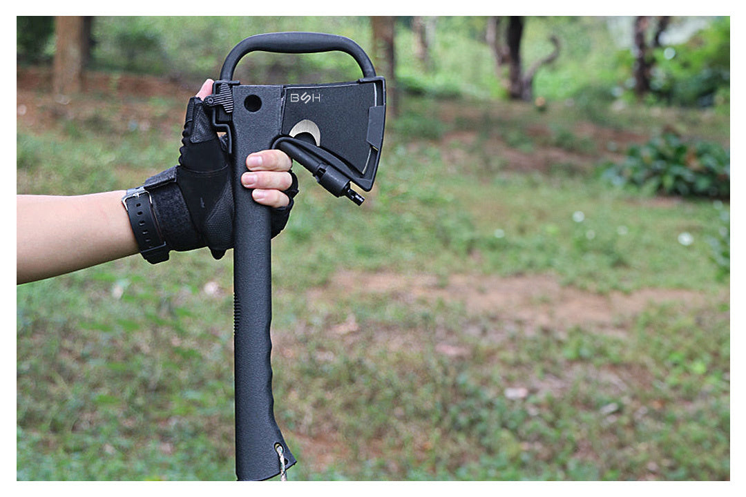 Daugiafunkcinis išgyvenimo kirvis su priedais (6 funkcijos) - BSH