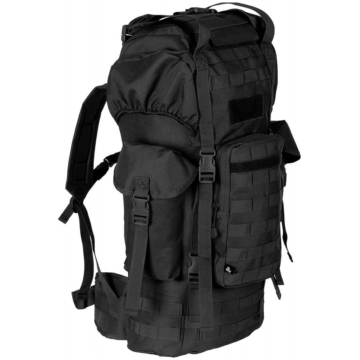 Kariška kuprinė "MOLLE" 65L Juoda - MFH