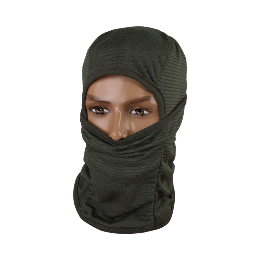 Termoaktyvi balaklava Microfleece Quick-Dry žalia - DOMINATOR