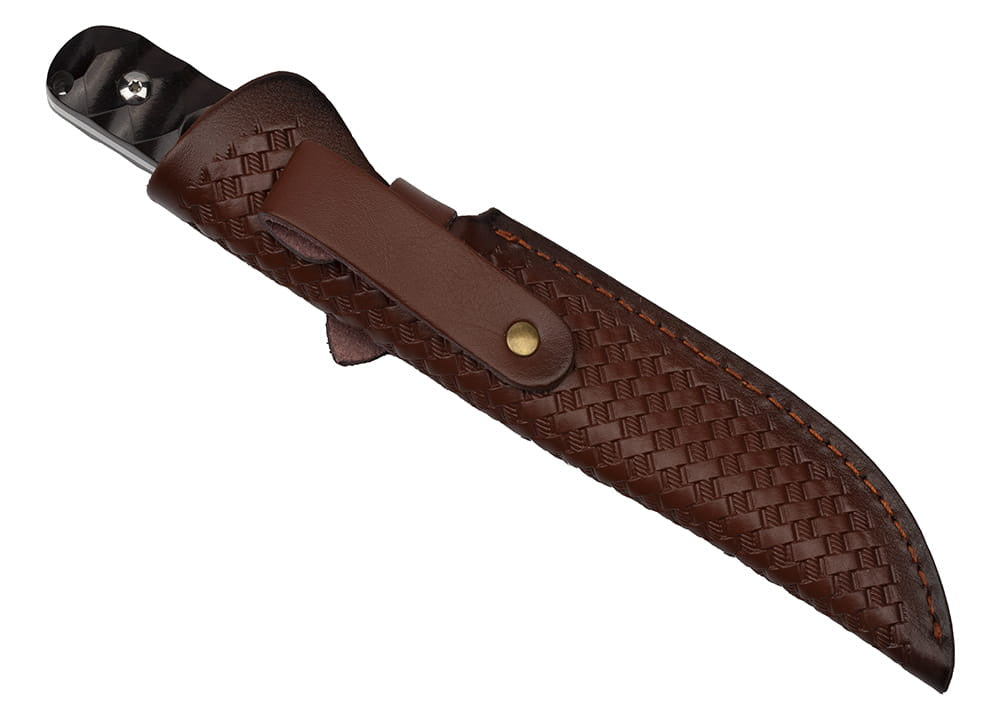 Medžioklinis peilis iš Damasko plieno TAKOMA