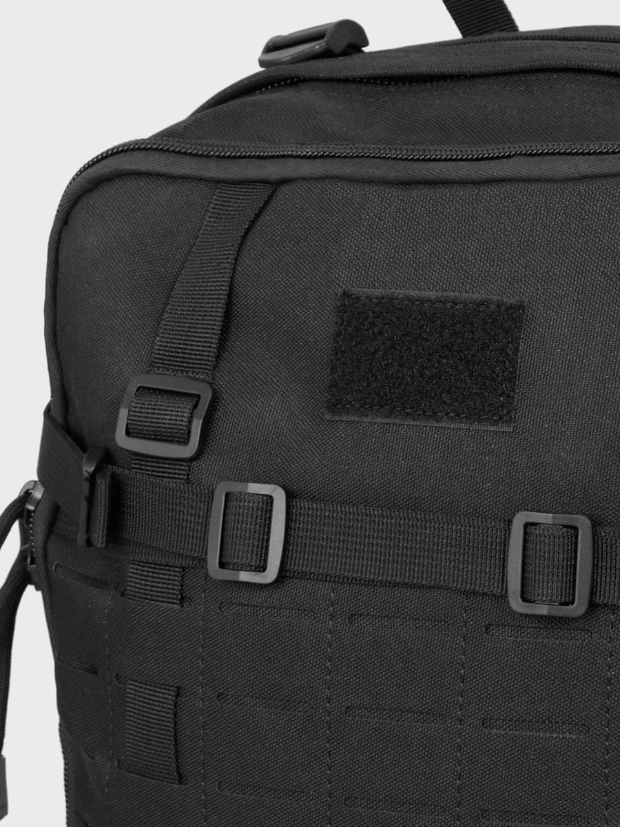 Taktinė kuprinė Defender Laser Cut 45L Juoda - DOMINATOR