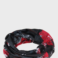 Daugiafunkcinė kaklo mova Raudonas Printas - DOMINATOR