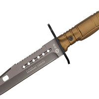 Kariškas peilis Bayonet su daugiafunkciniu dėklu - K25