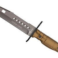 Kariškas peilis Bayonet su daugiafunkciniu dėklu - K25