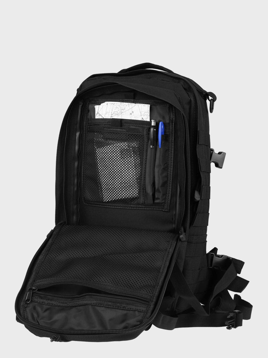 Taktinė kuprinė EDC 30L Juoda - DOMINATOR