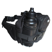 Juosmens krepšys su 0.5L gertuve juodas - MFH