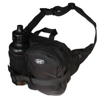 Juosmens krepšys su 0.5L gertuve juodas - MFH