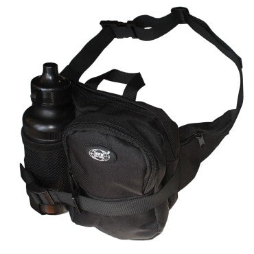 Juosmens krepšys su 0.5L gertuve juodas - MFH