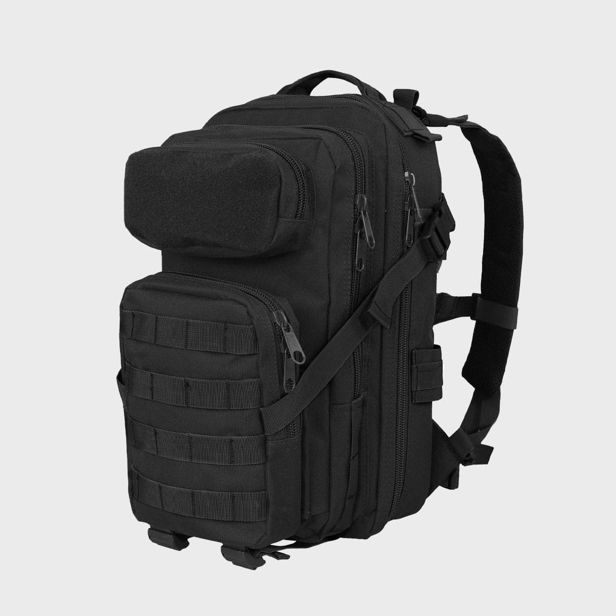 Taktinė kuprinė Velcro 30L Juoda - DOMINATOR