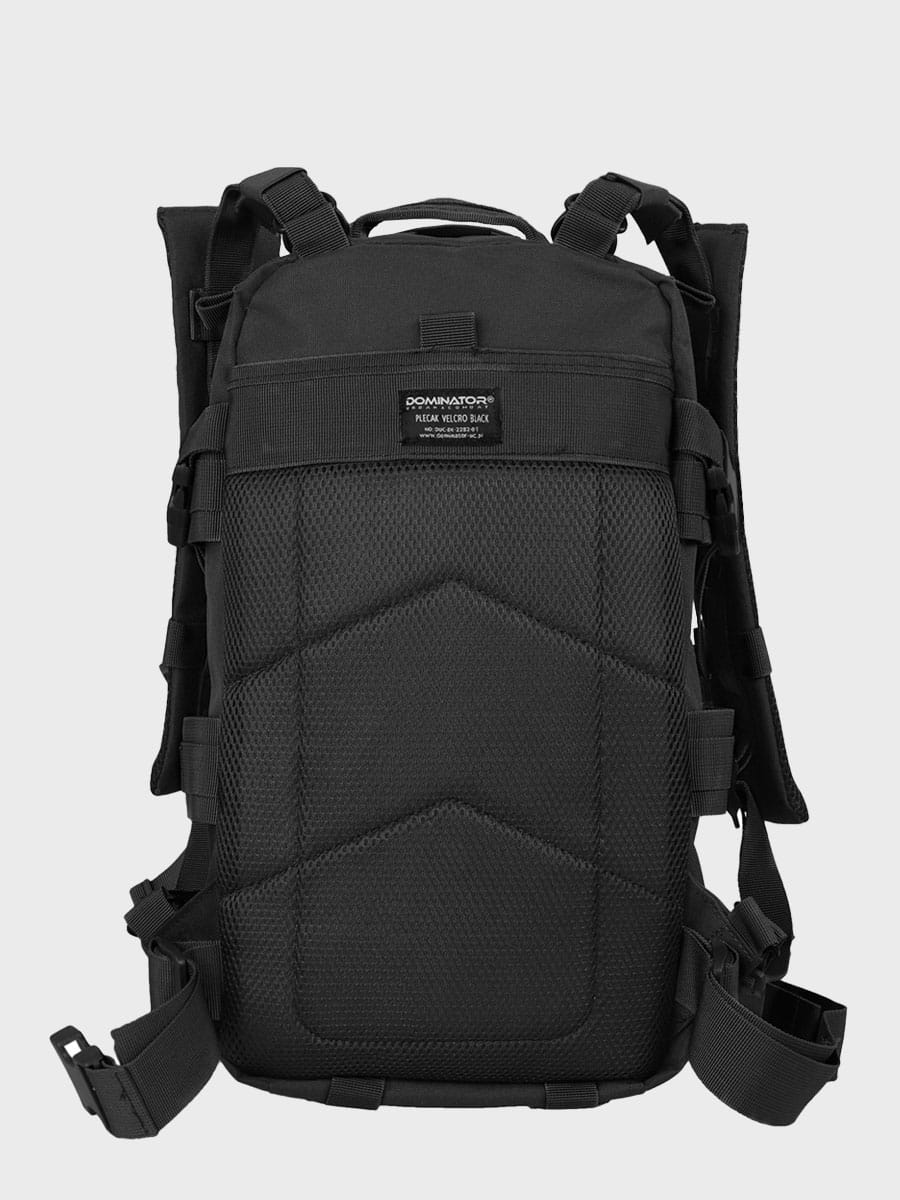 Taktinė kuprinė Velcro 30L Juoda - DOMINATOR