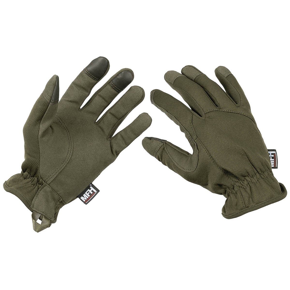 Plonos taktinės pirštinės "Lightweight" OD green - MFH