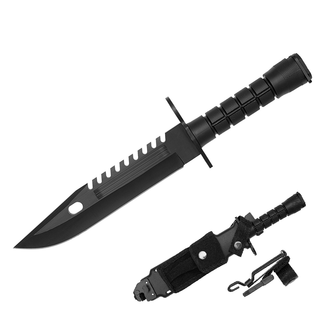 Kariškas peilis M9 US Army Bayonet Juodas