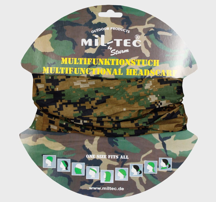 Daugiafunkcinė kaklo mova Marpat Digital MIL-TEC