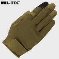 Taktinės pirštines "Combat Touch" Olive - MIL TEC