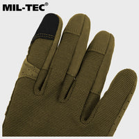 Taktinės pirštines "Combat Touch" Olive - MIL TEC