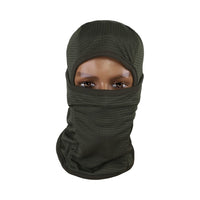 Termoaktyvi balaklava Microfleece Quick-Dry žalia - DOMINATOR