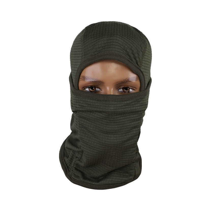 Termoaktyvi balaklava Microfleece Quick-Dry žalia - DOMINATOR