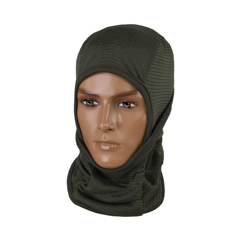 Termoaktyvi balaklava Microfleece Quick-Dry žalia - DOMINATOR