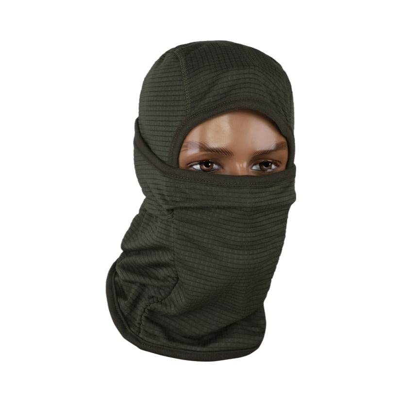 Termoaktyvi balaklava Microfleece Quick-Dry žalia - DOMINATOR