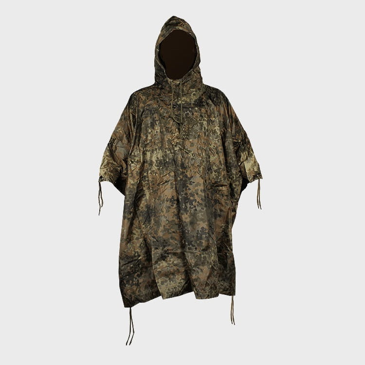 Palapinsiaustė Poncho Rip-Stop Flecktarn - MIL TEC