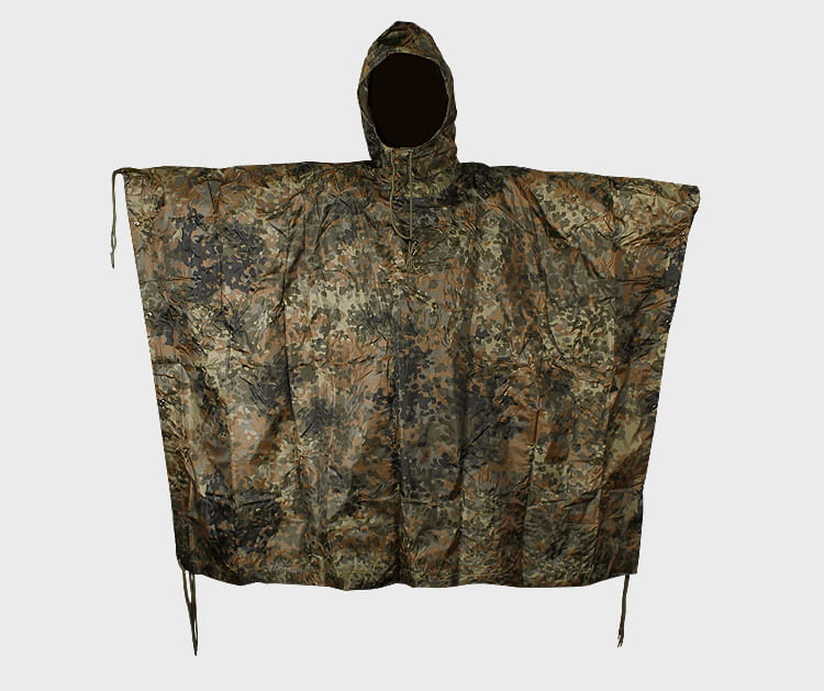 Palapinsiaustė Poncho Rip-Stop Flecktarn - MIL TEC