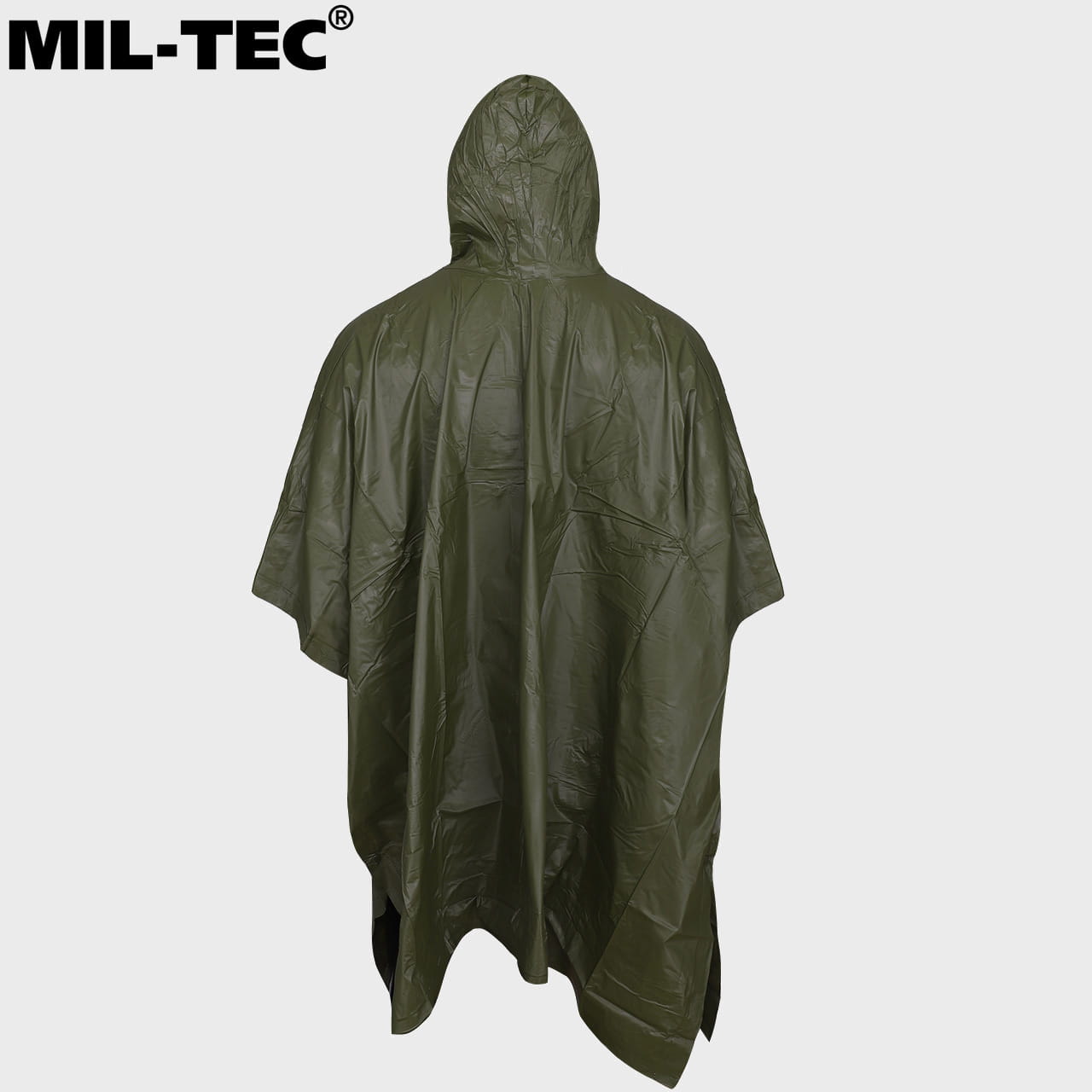 Palapinsiaustė Poncho PVC Olive - MIL TEC