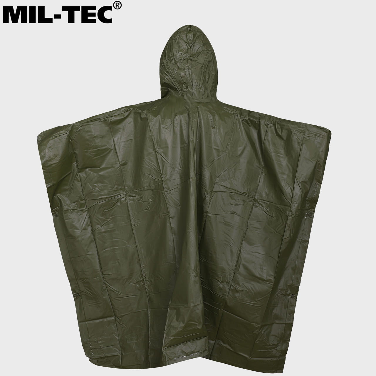 Palapinsiaustė Poncho PVC Olive - MIL TEC