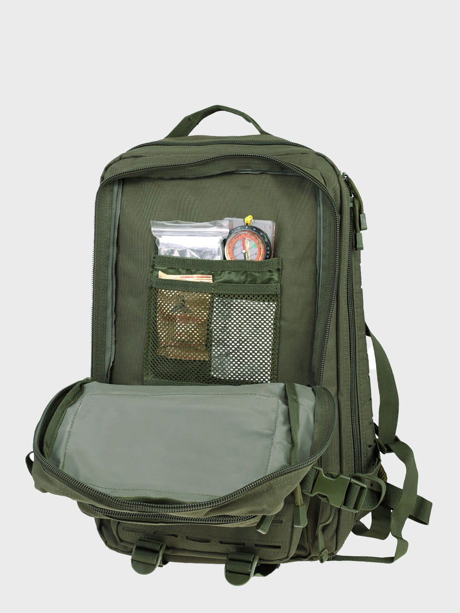 Taktinė kuprinė Warrior Laser Cut 36L Olive - DOMINATOR