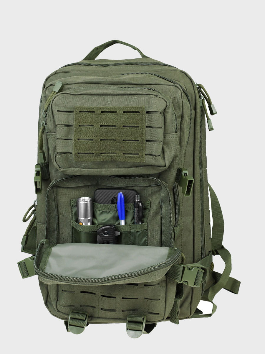 Taktinė kuprinė Warrior Laser Cut 36L Olive - DOMINATOR