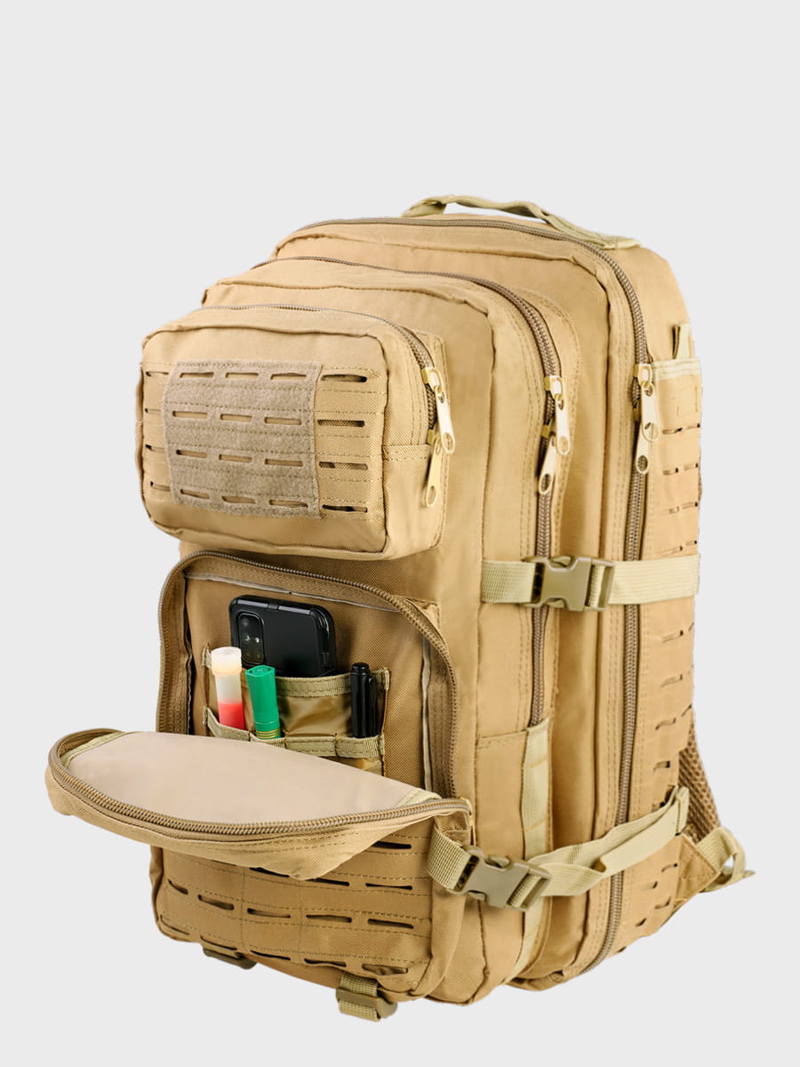 Taktinė kuprinė Warrior Laser Cut 36L Tan - DOMINATOR