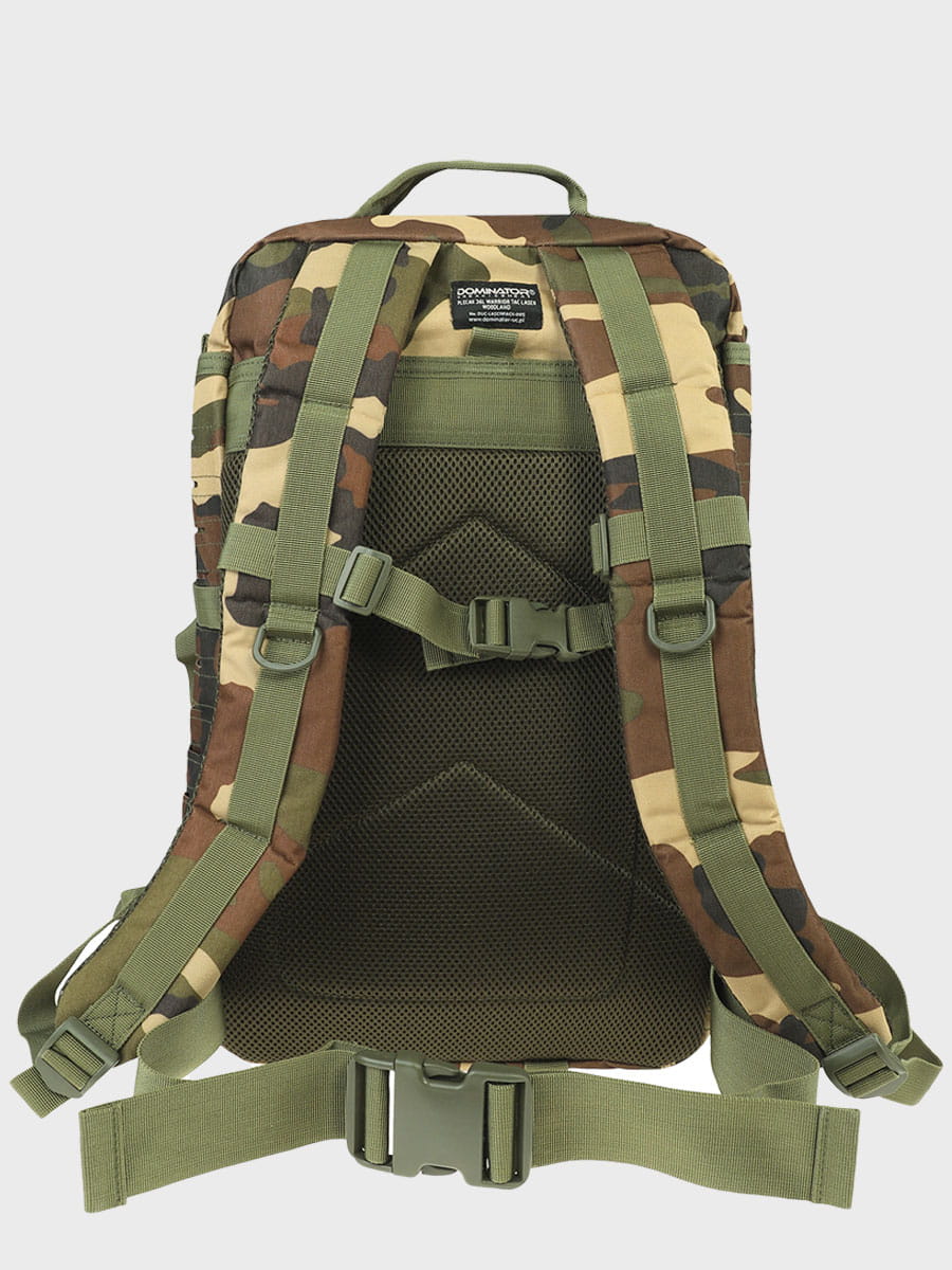 Taktinė kuprinė Warrior Laser Cut 36L Woodland - DOMINATOR