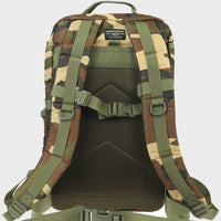 Taktinė kuprinė Warrior Laser Cut 36L Woodland - DOMINATOR