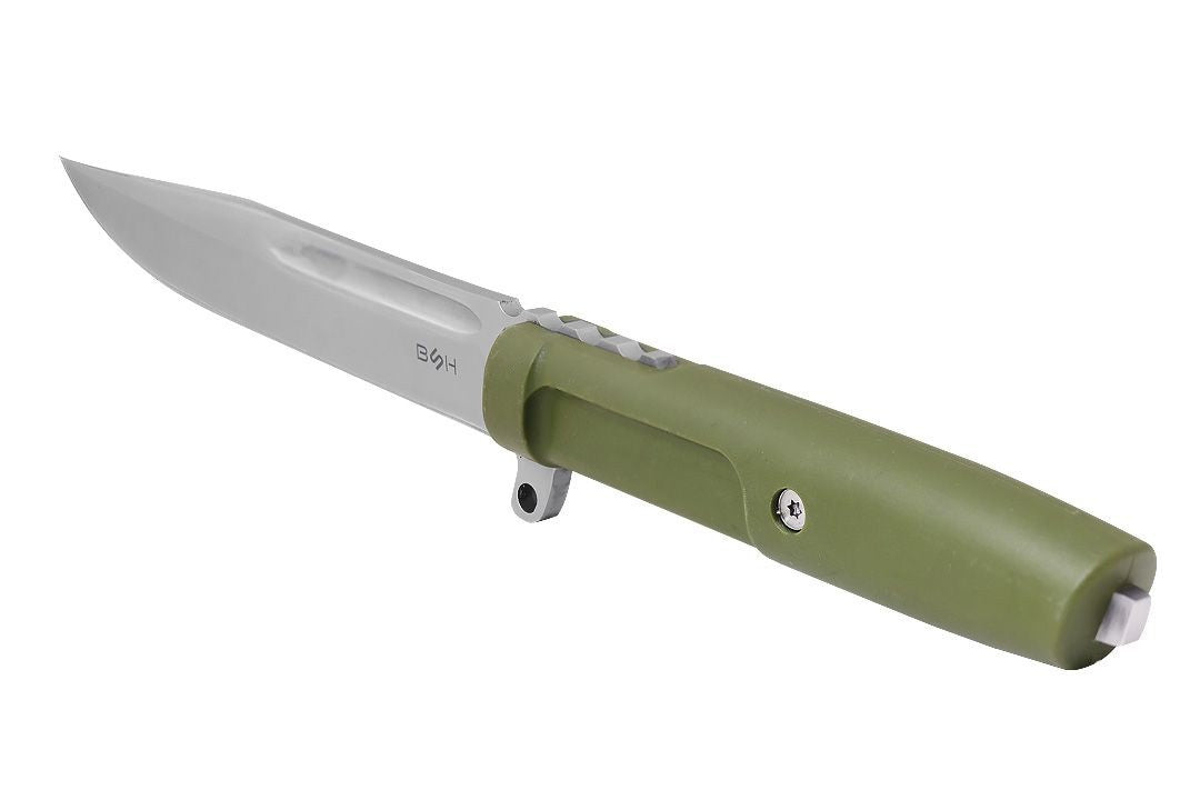 Kariškas šturmo peilis su plastikiniu dėklu - BSH