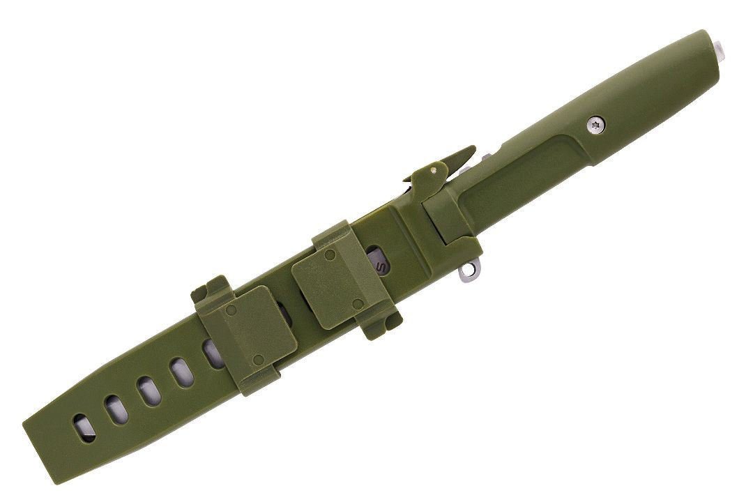 Kariškas šturmo peilis su plastikiniu dėklu - BSH